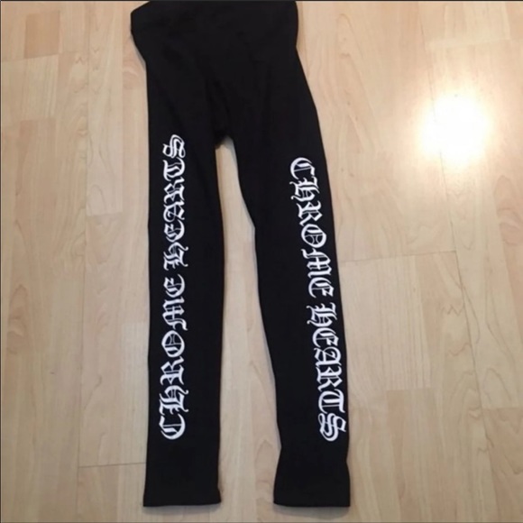Jumpsuits | Chrome Hearts Leggings Xs 